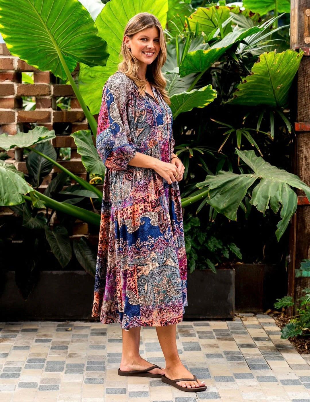 Eliana Dress Paisley