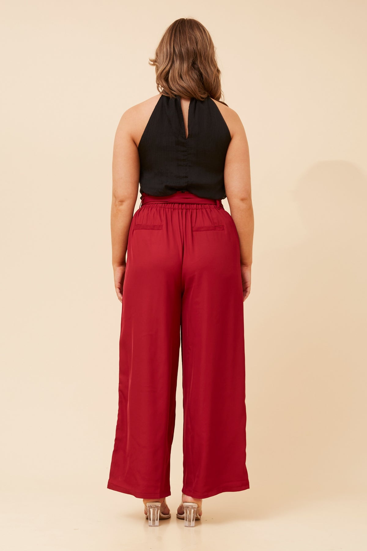Camille Pants Red