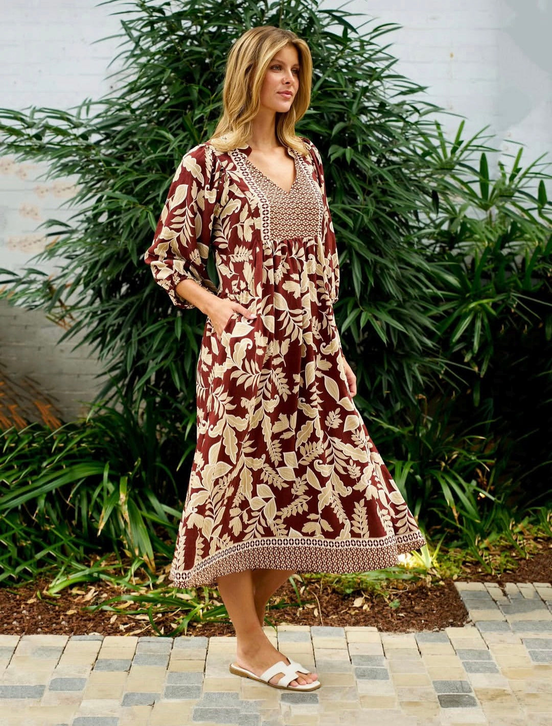 Vanya Dress Cinnamon