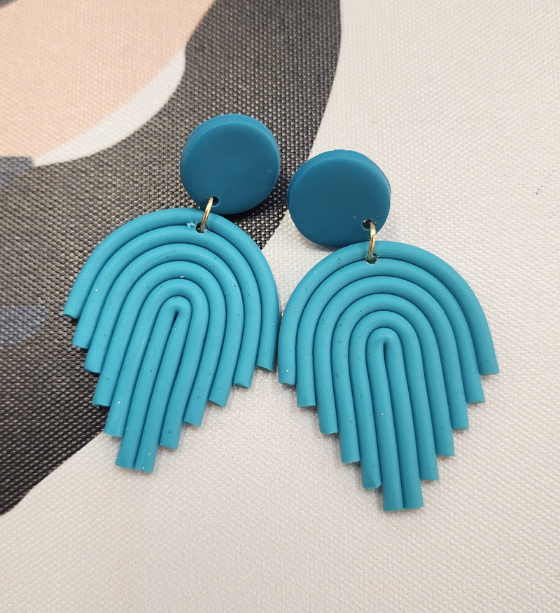 Imani Earrings Blue