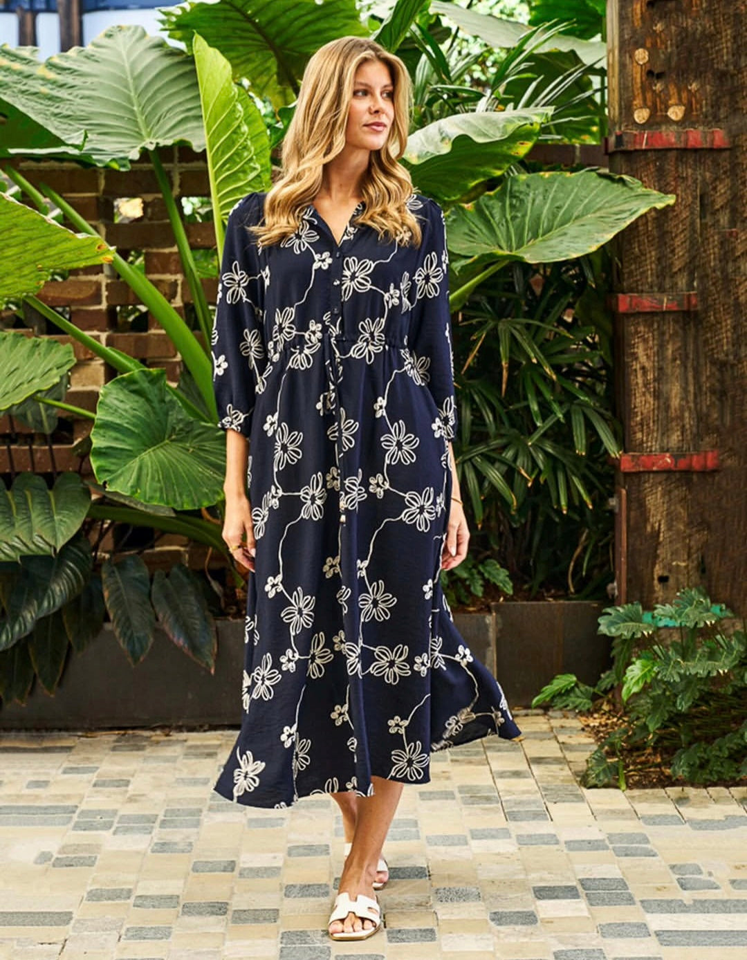 Kaitlyn Dress Midnight Blue