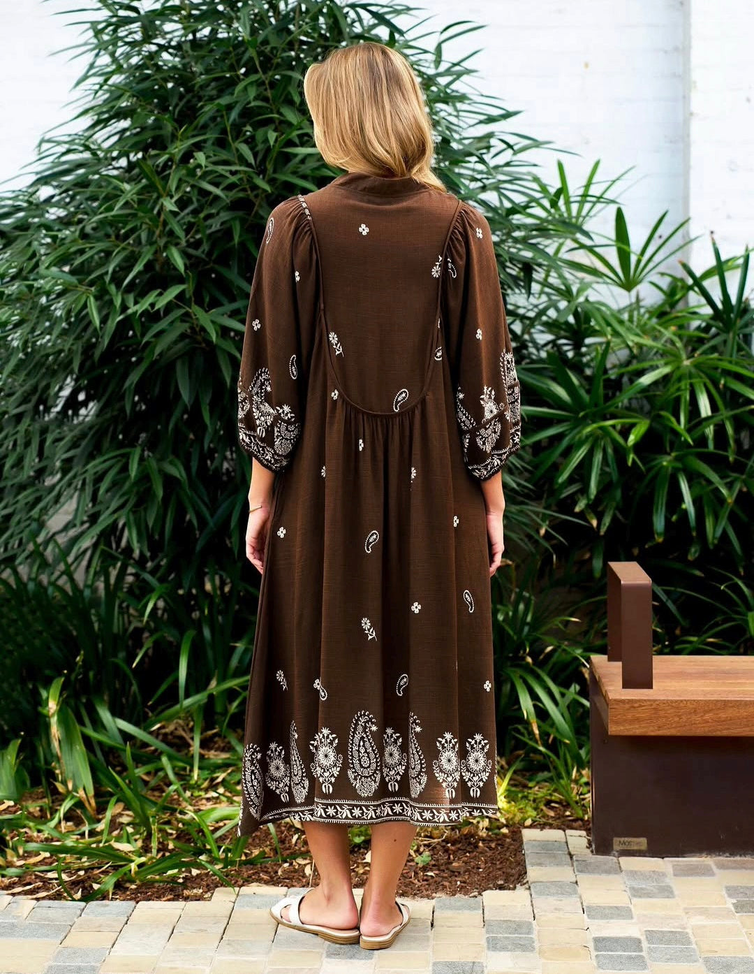 Neisha Dress Chocolate