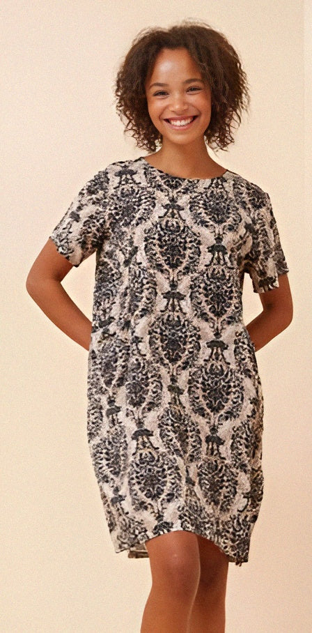 Mara Dress Navy