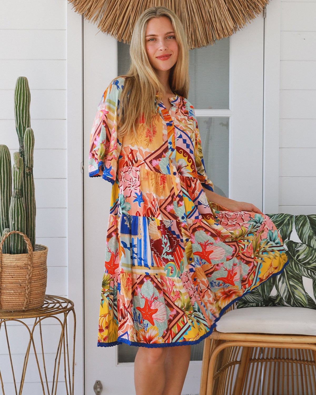 Sheri Dress Orange