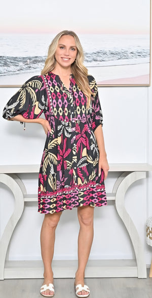 Arya Dress Black