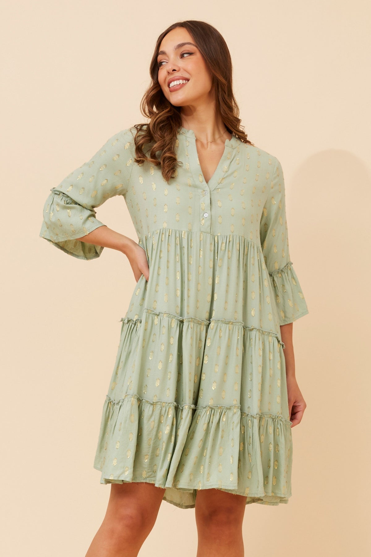 Cadence Dress Sage