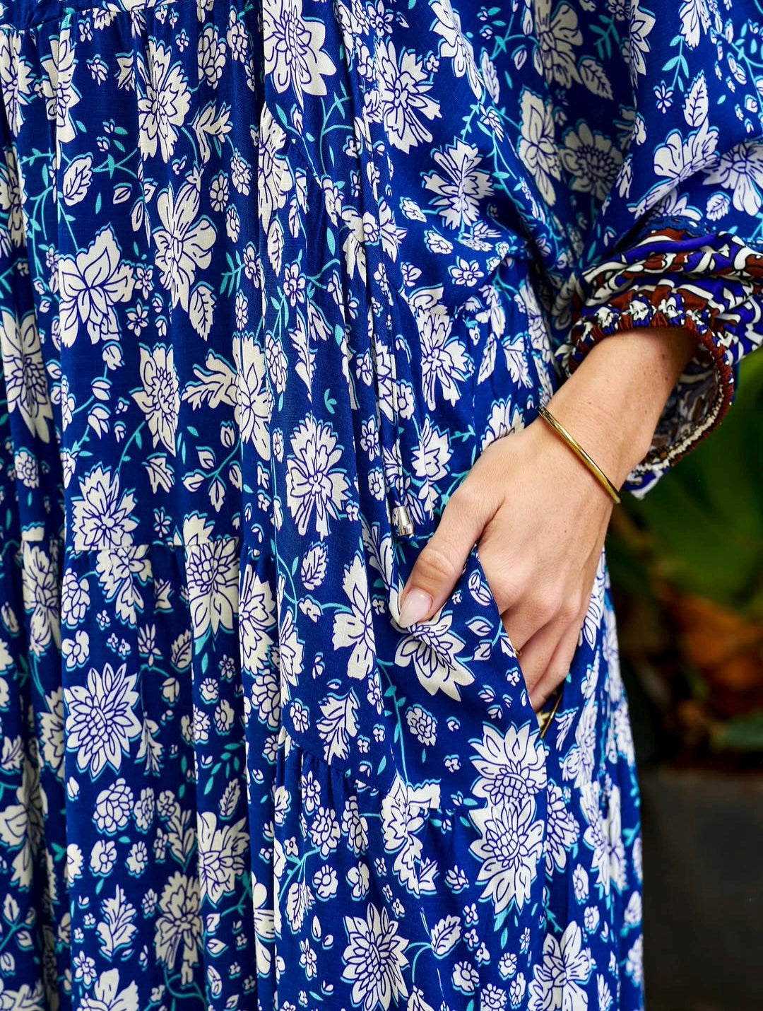 Eliana Dress Royal Blue