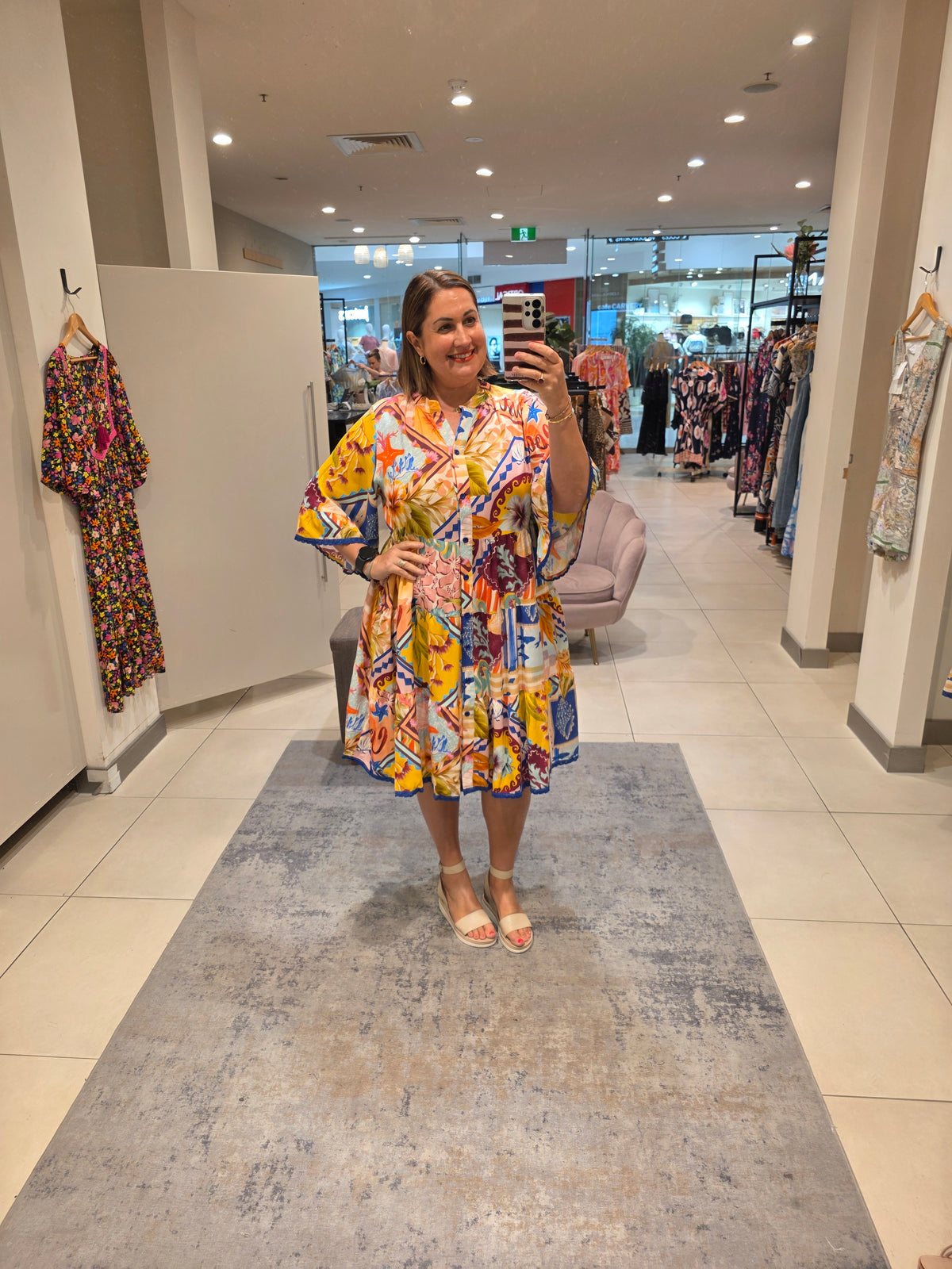 Sheri Dress Orange