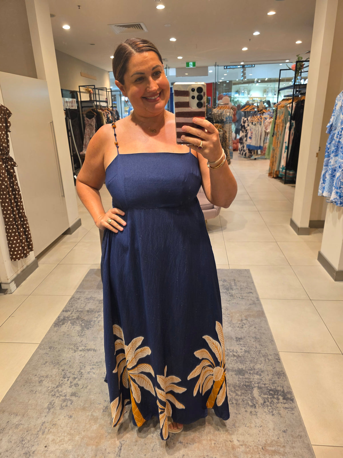 Maddy Dress Navy