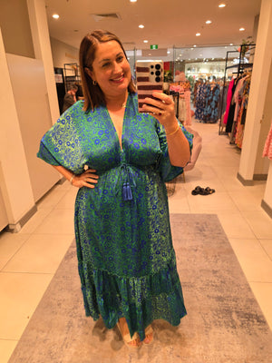 Helene Dress Green