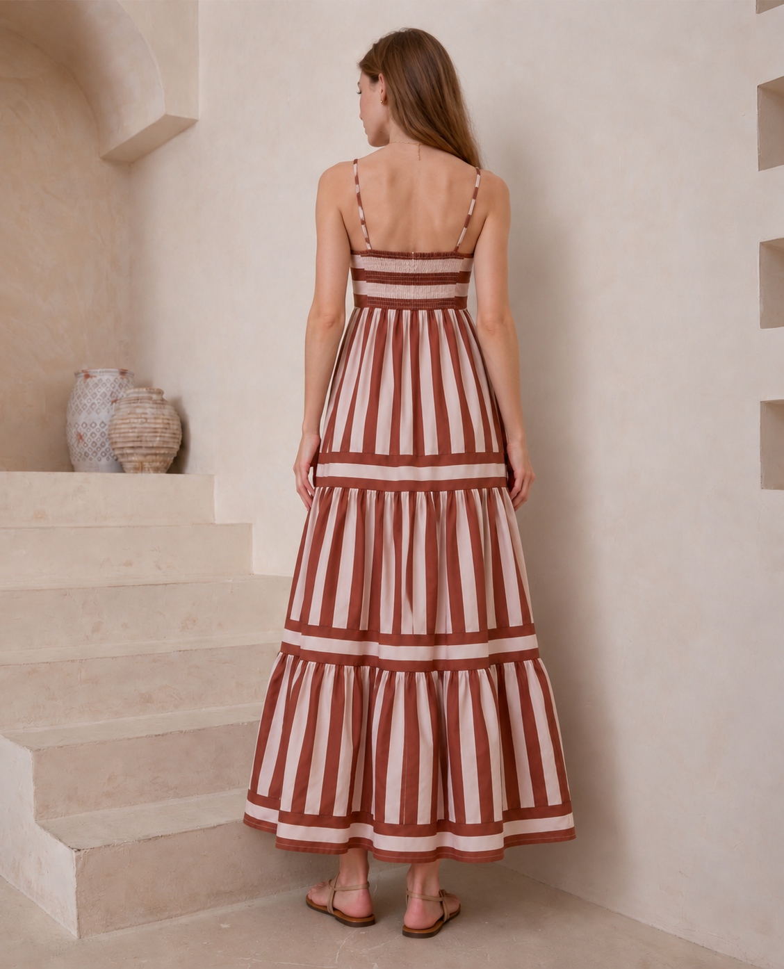 Denny Dress Chocolate