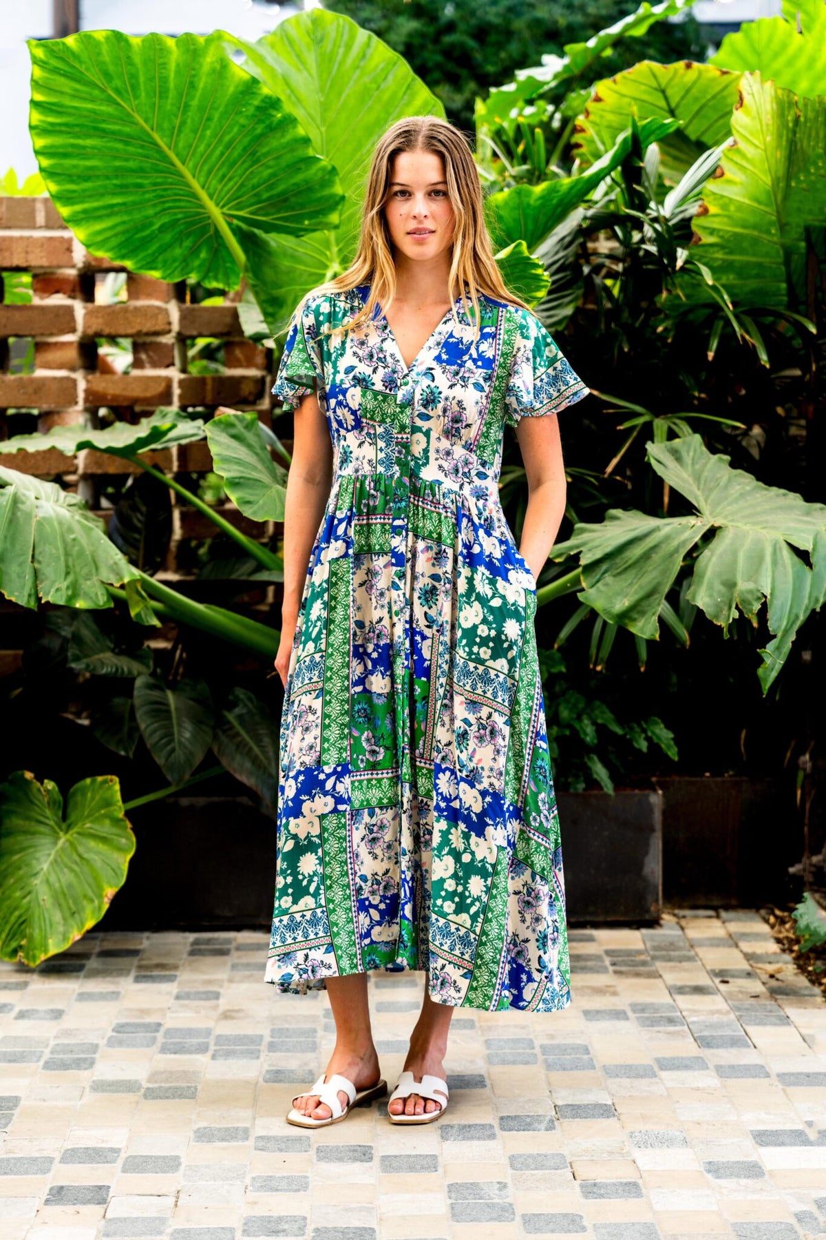 Elma Dress Green