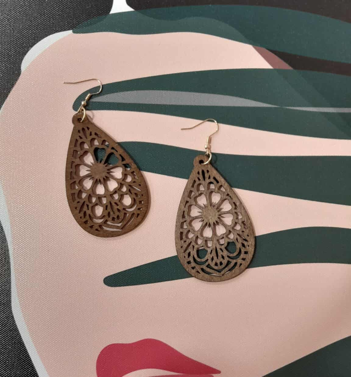 Naima Earrings Flower