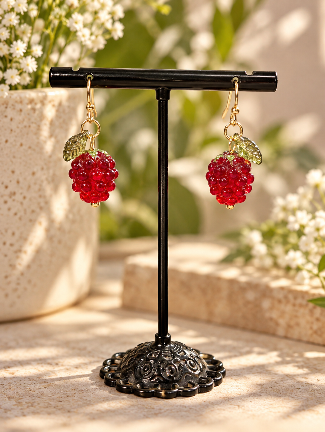 Framboise Earrings