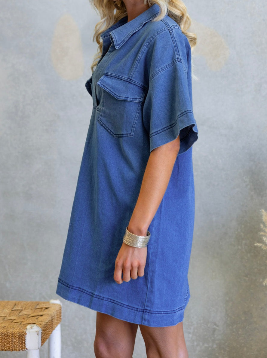 Gypsy Denim Dress
