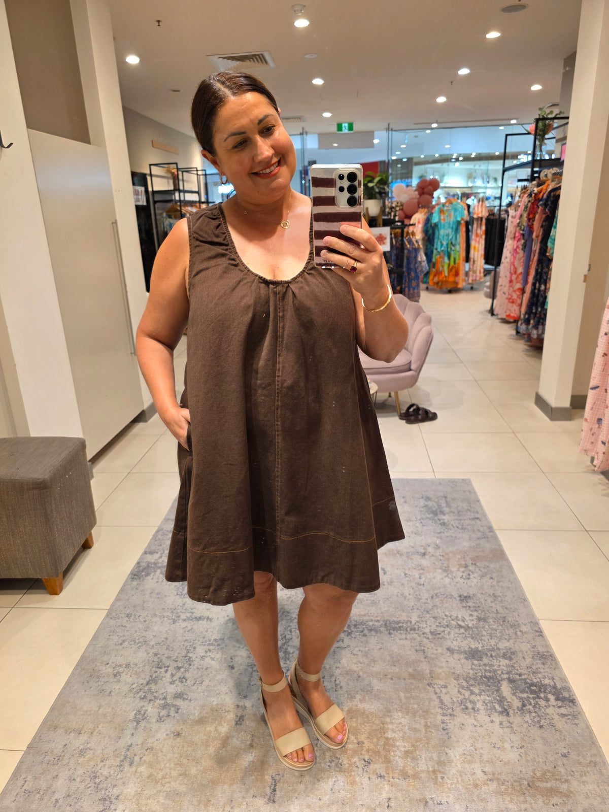Jojo Dress Chocolate