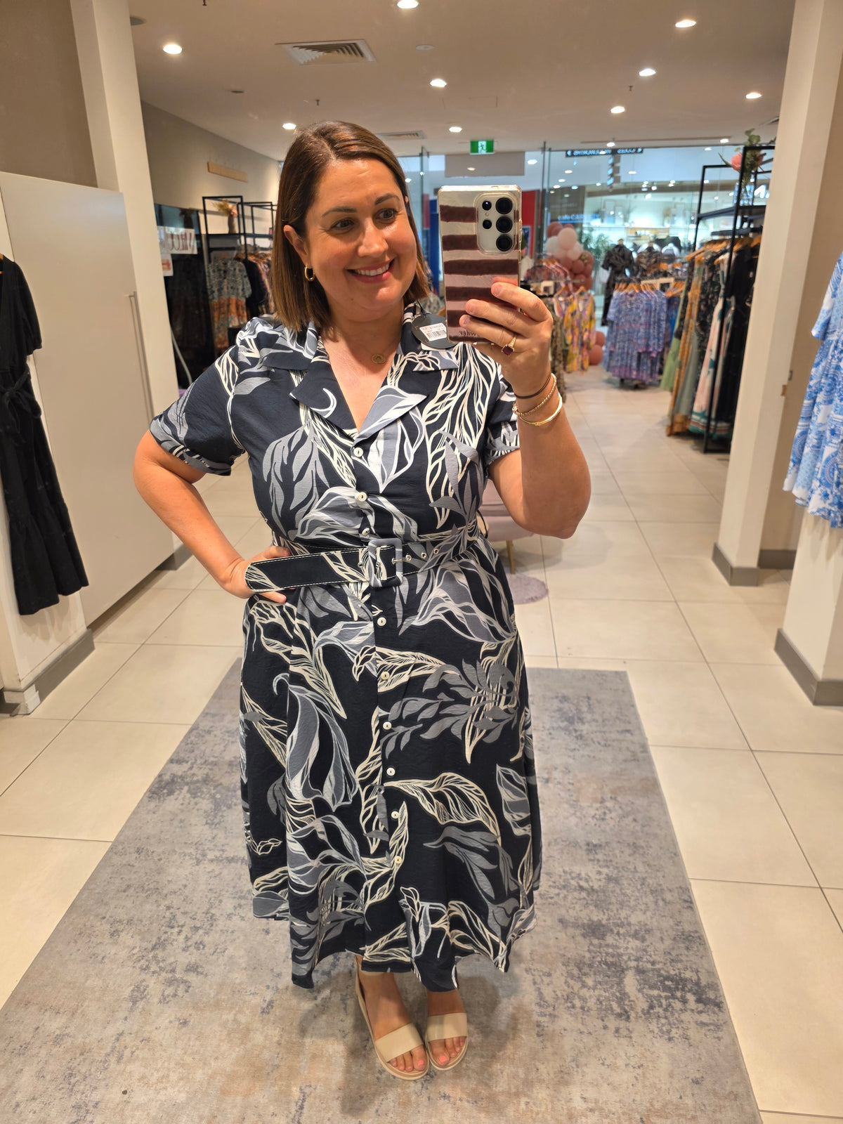 Kyla Dress Navy