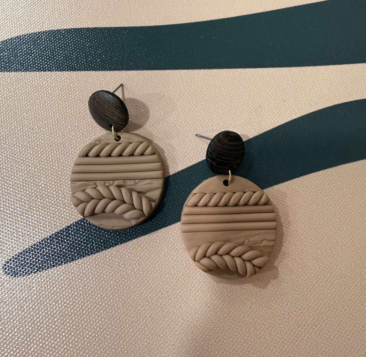 Nyah Earrings Chocolate