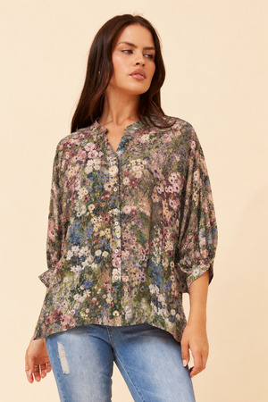 Maureen Blouse Sage