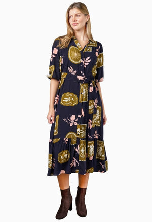 Avija Dress Navy