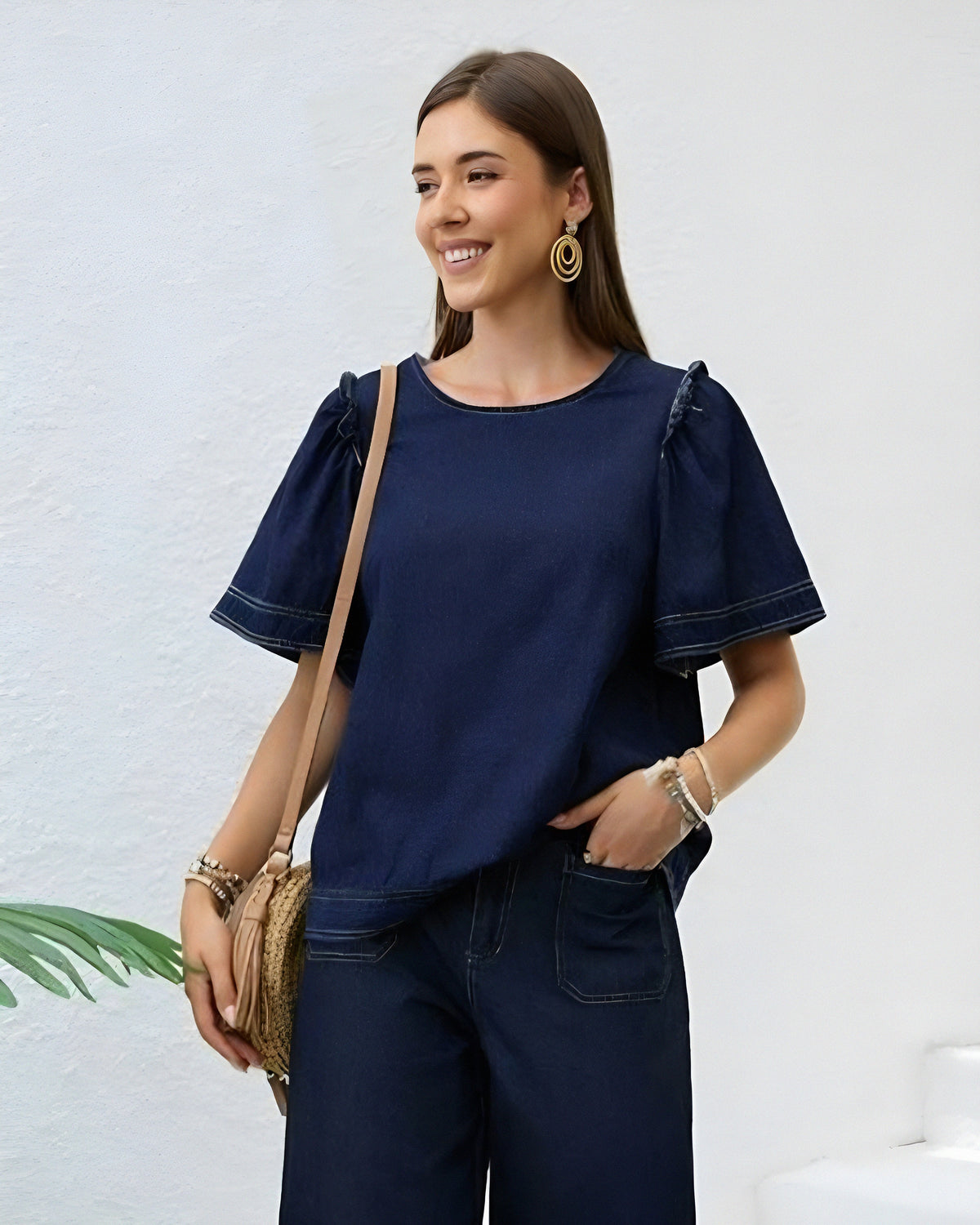 Piper Denim Top