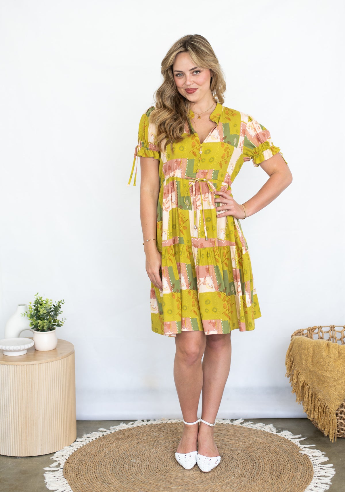Winnie Dress Olive