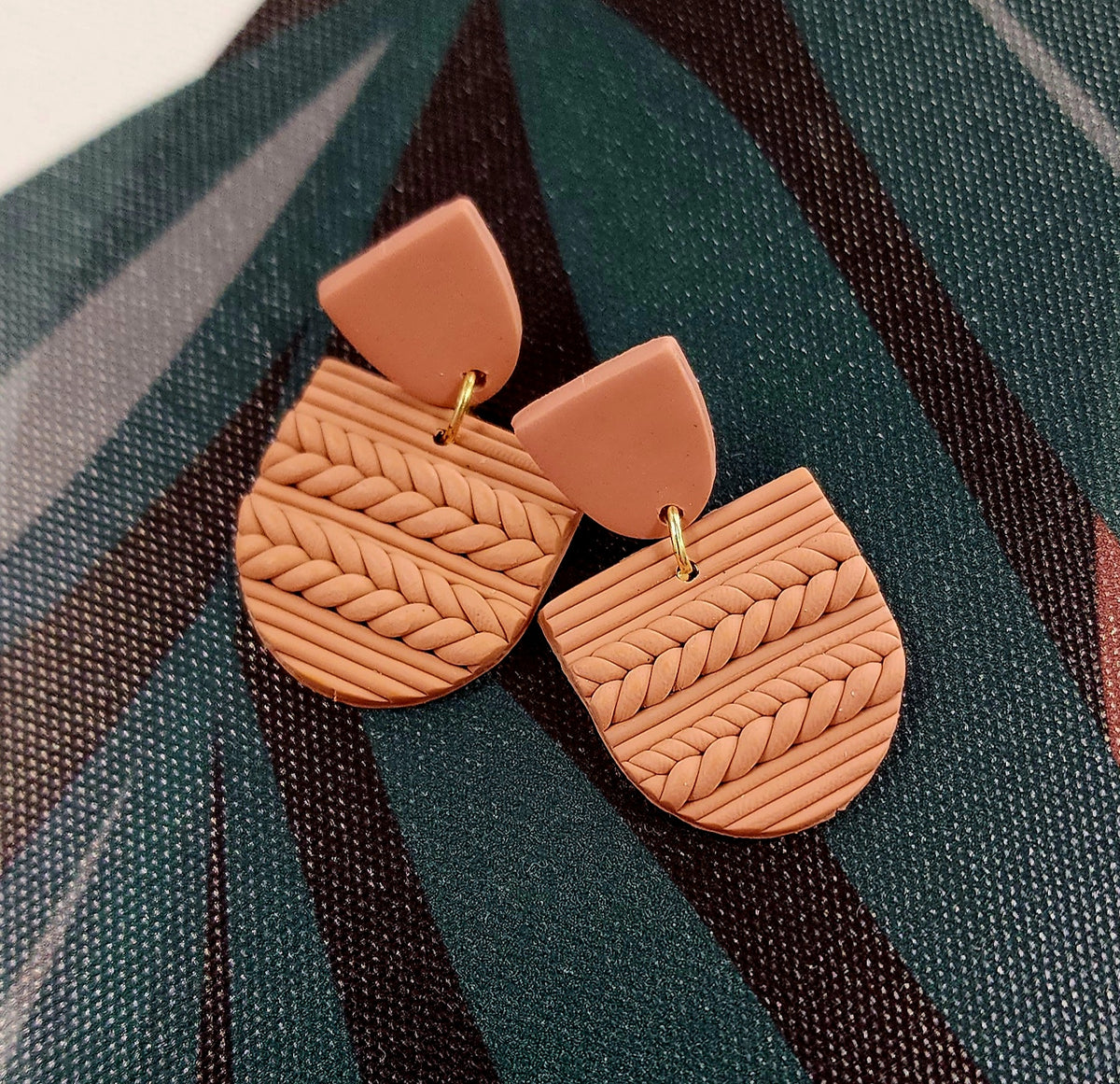 Freya Earrings Coral