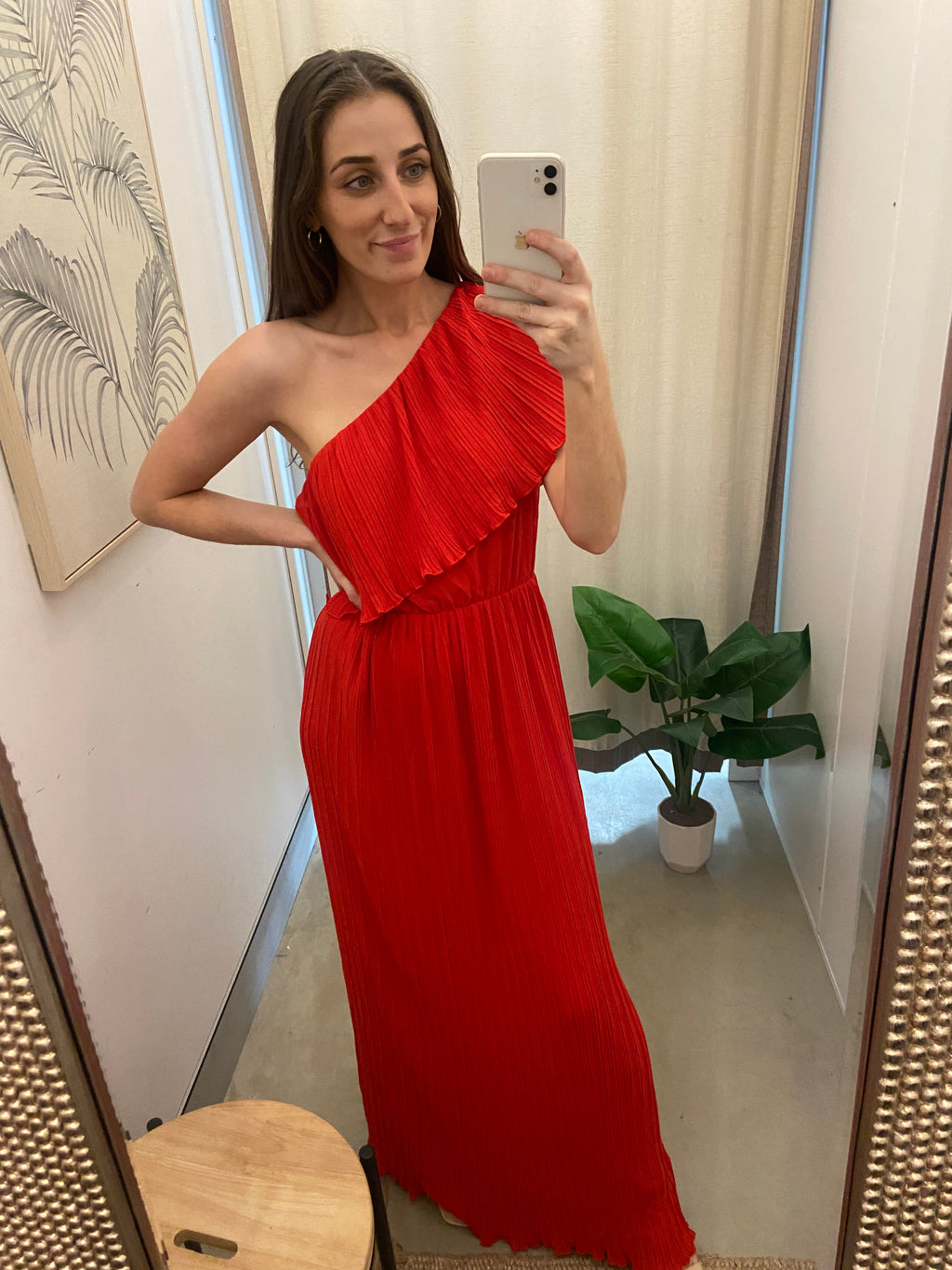 Whitney Dress Red