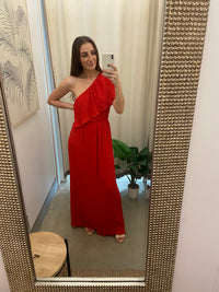 Whitney Dress Red